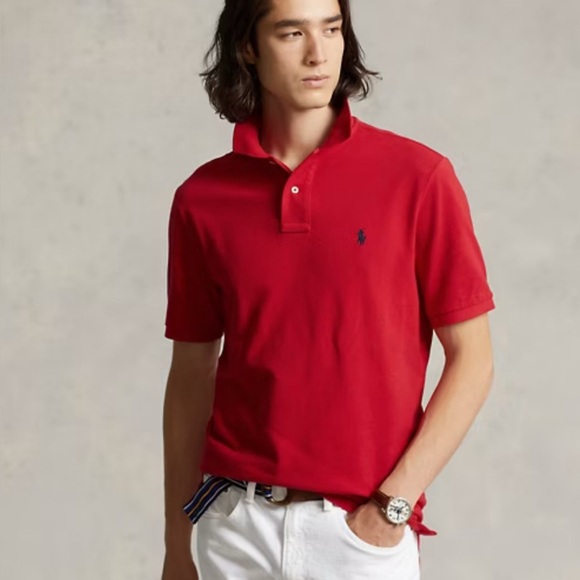 Polo by Ralph Lauren The Iconic Mesh Polo Shirt - Picture 1 of 6